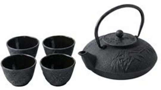 Vilde Cast Iron Teapot Black 800ml