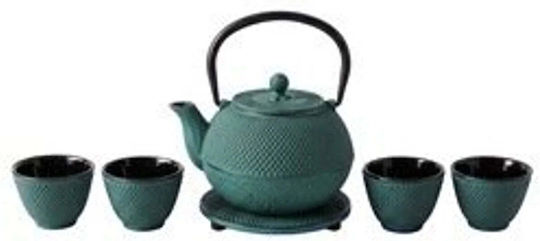 Yermos Чайник Чугунен Зелен 1200ml