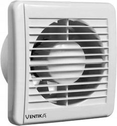 Ventika Επιτοίχιος Εξαεριστήρας Μπάνιου 100mm Λευκός Ventika Επιτοίχιος Εξαεριστήρας Μπάνιου 100mm Λευκός