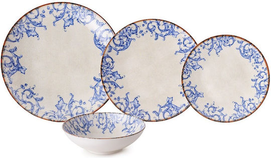 Hermia Multicolor Porțelan Set de Vase 24buc.
