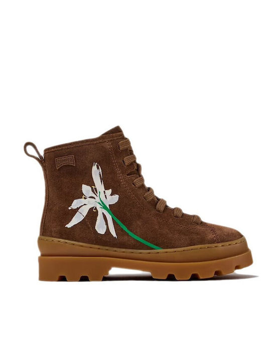 Camper Brutus Anatomic Suede Kids Ankle Boots w...