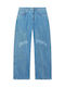 Ανδρικό Παντελόνι Τζιν Loose Fit Light Blue