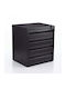 Metal Office Drawer With Lock Pink 45x40x30cm