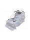 La Millou Nursery Swaddling Blanket Light Blue 102x123cm