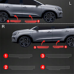 Grizzglass Protective Film Door Sill Grizzglass Bodyshield Renault Austral 2022-2025 4in1