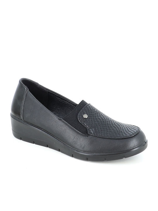 Sandale de Damă cu Platformă de Vară Negre 242/2512-29_NEGRU