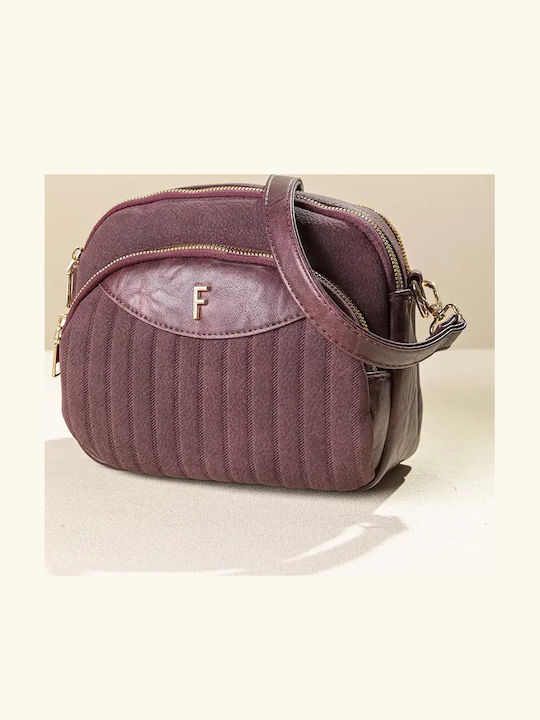 Fragola Women's Shoulder / Crossbody Bag Burgundy