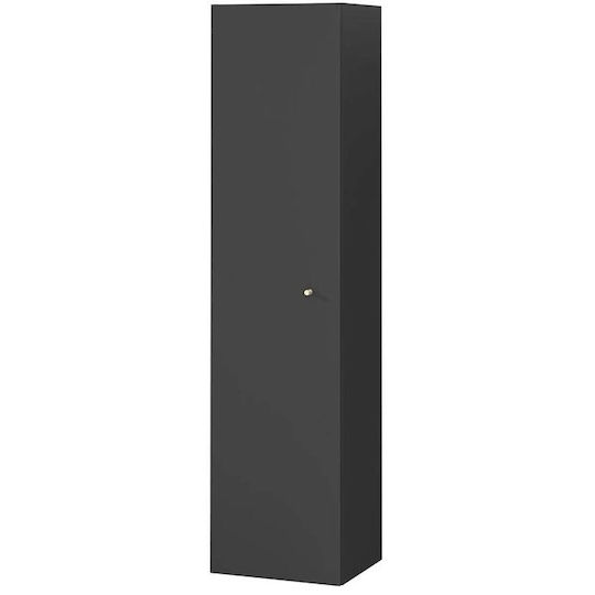 Cersanit Badezimmer-Säulenschrank Boden 39.4x33.7x160cm Graues Matt