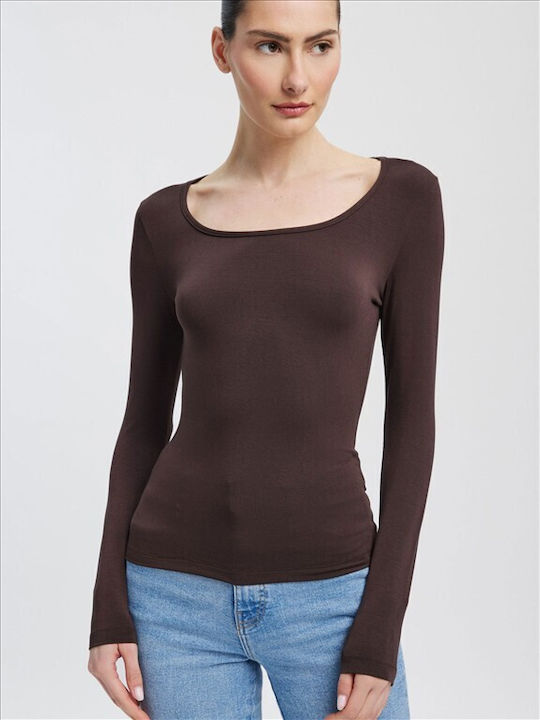 Minerva Brown Women's Undershirt