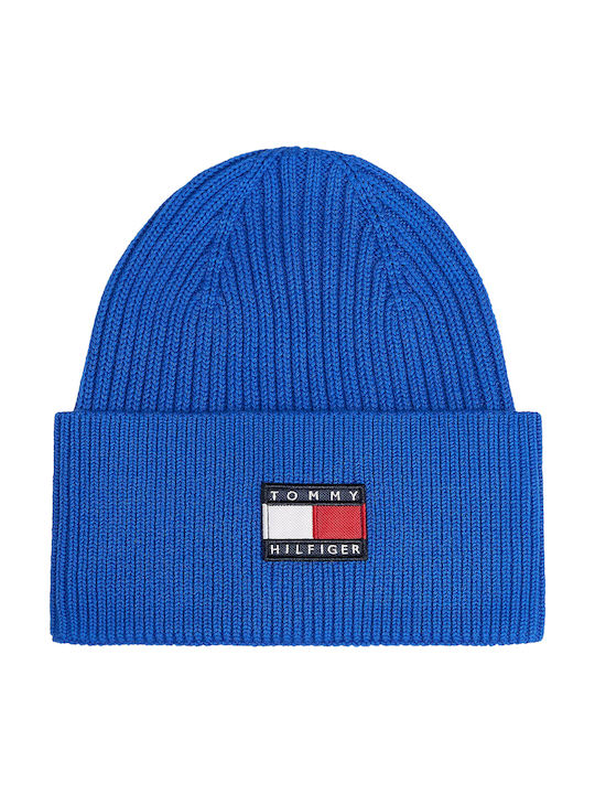 Tommy Hilfiger Flag Kids Knitted Blue Beanie