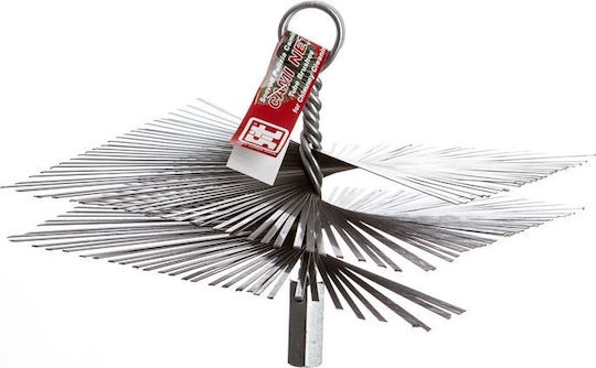 Perie de curățare a coșului de fum Sit Metalică 200x350 Mm