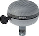 Basil Noir Glocke Fahrradklingel 60mm Silber Metallic Bas-50463