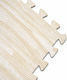 Rage Gymnastikmatten Puzzle Gymnastikmatten Weiß 60x60x1.2cm 4 Stück