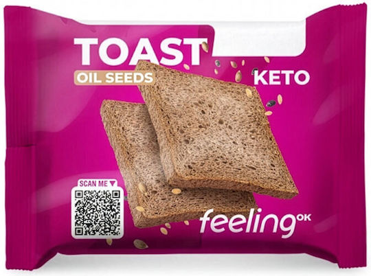 Протеинови Тостове Ленено семе Low Carb Feelingok 20g 1 Порция