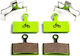 Clarks E-bike Shimano Semi-Metallic Brake Pads