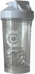 Chemp Protein Shaker 500ml Stainless Steel / Transparent Plastic Chemp Protein Shaker 500ml Stainless Steel / Transparent Plastic