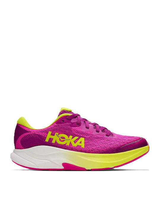 HOKA Rincon 4 Kids Sports Shoes Running Fuchsia