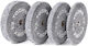 Toorx Olympic Type Bumper Plate Rubber 1 x 10kg Φ50mm
