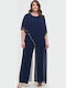 Women's One-piece Jumpsuit Navy Blue