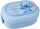 Miniso Πλαστικό Παιδικό Δοχείο Φαγητού Stitch 1.6lt