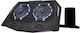 White Shark Cooling Pad για Laptop έως 17.3" με 2 Ανεμιστήρες και Φωτισμό SBX00285