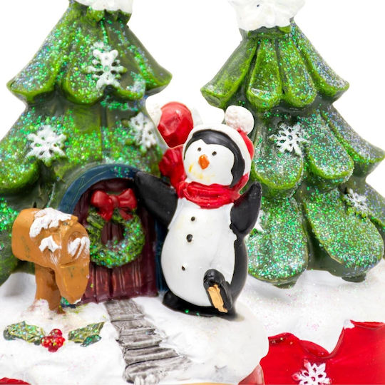 Christmas Figure Penguin with Music