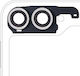 Back Camera Lens Cover Bezel Ring Samsung Galaxy Z Flip 6 5g F741 Premium Silver Shadow
