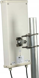 Trans-Data TD-LTE-KPZ-8/8 Antenă Externă 4G Sectorială 7dBi cu Conexiune SMA Trans-Data TD-LTE-KPZ-8/8 Antenă Externă 4G Sectorială 7dBi cu Conexiune SMA