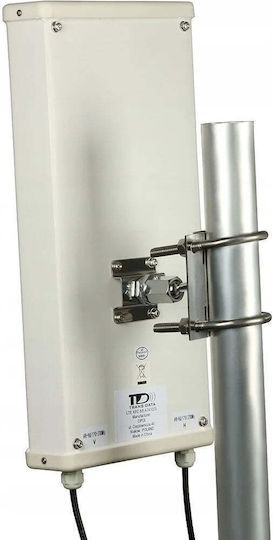 Trans-Data TD-LTE-KPZ-8/8 Antenă Externă 4G Sectorială 7dBi cu Conexiune SMA