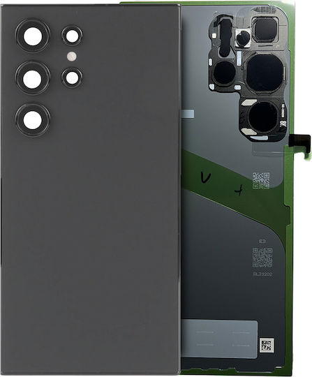 Capac Spate din Sticlă pentru Obiectivul Camerei Samsung Galaxy S24 Ultra Service Pack Gri Titan