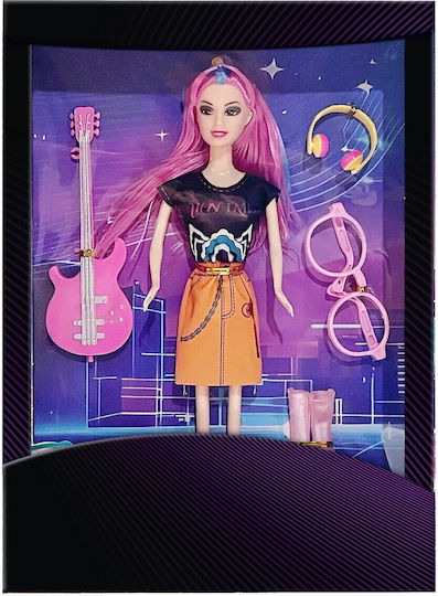 ToyMarkt Музикална кукла Happy Fashion за деца над 3 години, 32 см