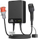 Depow Einphasiger Wandladestations-Ladegerät 22 kW mit Integriertem Kabel 10 m Typ 2 (094057)