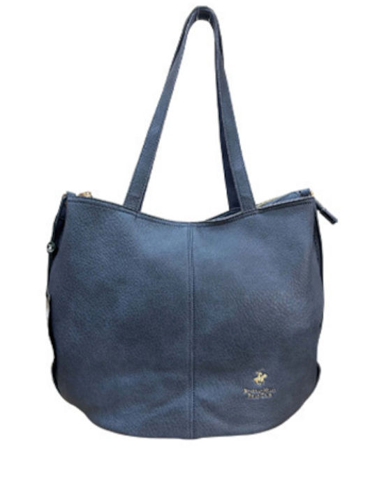 Beverly Hills Polo Club Women's Blue Tote Bag