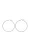 44mm 925 Silver Hoop Earrings Rssh021