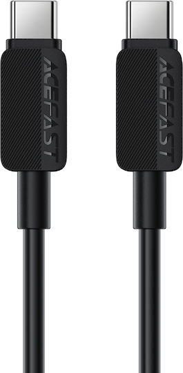 Acefast USB-C кабел мъжки - USB-C Черен 1,2 м C26-03