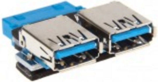 InLine USB External USB Internal Blue 33444i