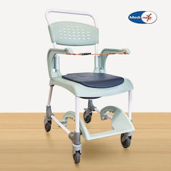 OrthoDynamic Toilet Chair with Backrest