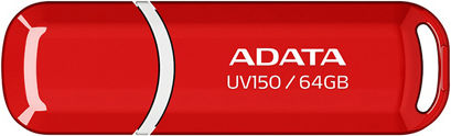 Adata Uv150 64GB USB 3.0 Stick Κόκκινο