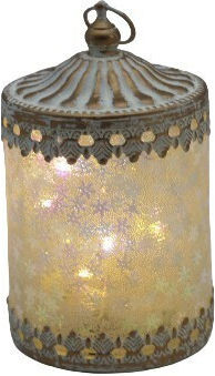 Eurolamp Decorative LED Lantern Light 8.5x8.5x14cm