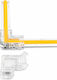 Evivak Conector de colț pentru benzi LED 850222