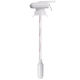 Pompă de Apă pentru Bucătărie, cu Baterie, din Plastic, Lungime 34 cm, Albă