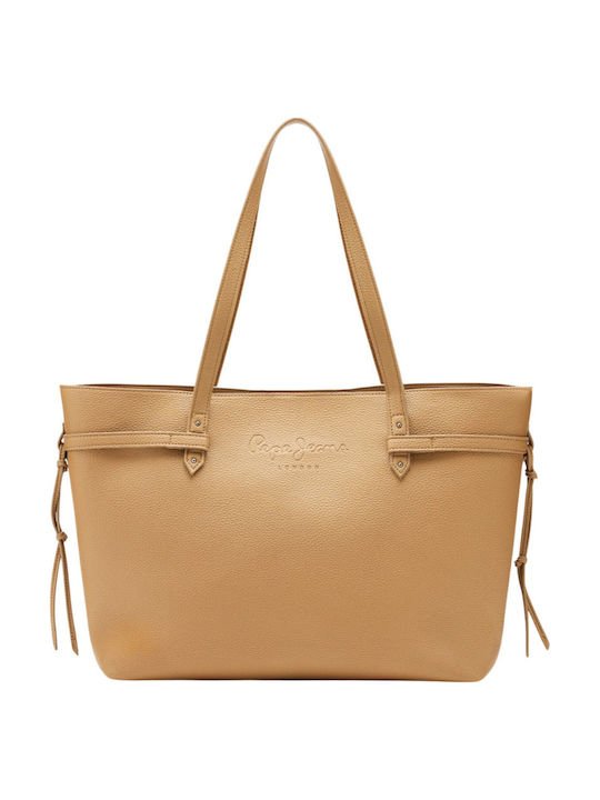 Pepe Jeans Beige Women's Shoulder Bag