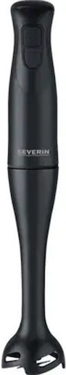 Severin Blender de mână cu Tijă din Inox, 350 W, Negru