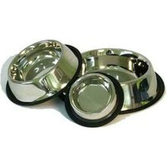 Metal Food & Water Bowl for Dog & Cat 450ml 15.5cm