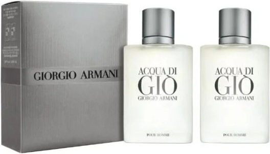 Set Duo Giorgio Armani Acqua Di Gio Eau de Toilette Pentru Bărbați 2 Bucăți 30 ml