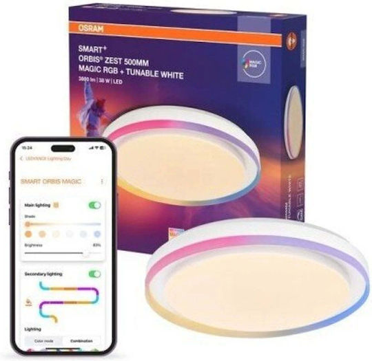 Osram Deckenleuchte 50 cm Weiß