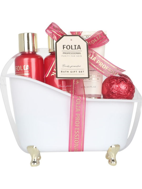 Folia Professional Комплект За Грижа За Почистване На Тялото 4 Броя