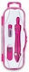 Penmate Set de Instrumente Geometrice Metalice Roz
