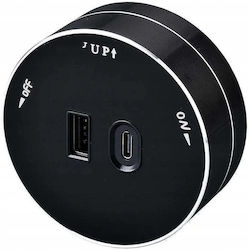 Viking Power Strip with 1 USB-A and USB-C Port