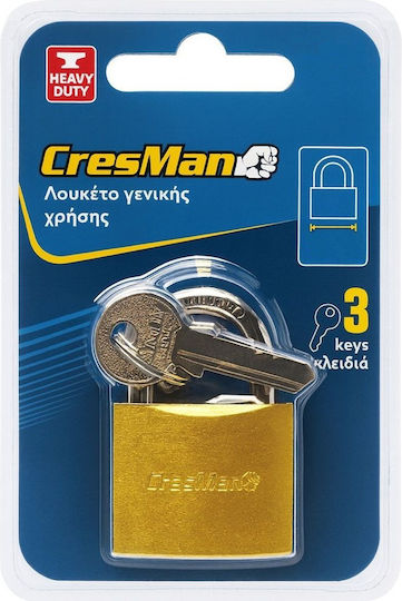 Cresman Катинар с U-образна скоба с ключ 20 mm